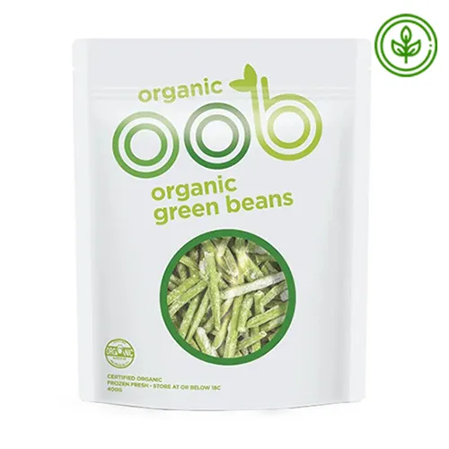 GARDEN PEAS ORGANIC OOB ( 400 gm )