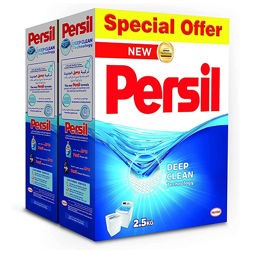 DETERGENT POWDER HIGH FOAM PERSIL (2 X 2.5 kg)