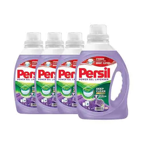 LAUNDRY LIQUID LAVENDER PERSIL ( 4 X 1 LTR )