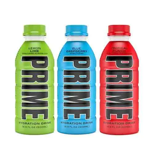 DRINK ASSORTED PACK RED / BLUE / GREEN PRIME HYDRATION ( 3 X 500 ml )