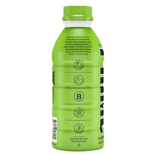 Prime Hydration Drink Dual Pack Bottle Lemon Lime 2 x 500 ml