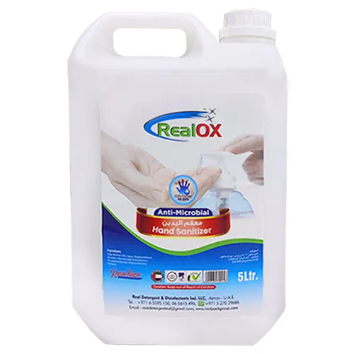 Real Pack Hand Sanitizer Gel 5 L