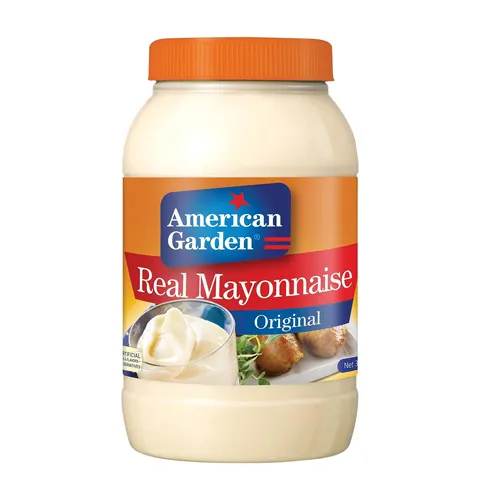 MAYONNAISE REAL ORIGINAL AMERICAN GARDEN (887 ML)