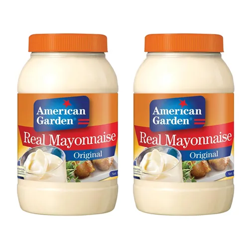 MAYONNAISE REAL ORIGINAL AMERICAN GARDEN (2 X 887 ML)