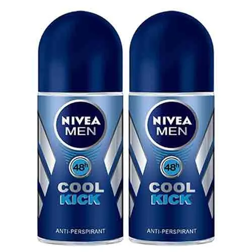 ROLL ON MEN COOL KICK NIVEA (2 X 50 ML)