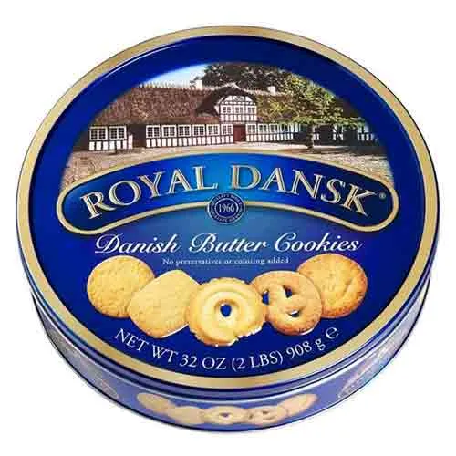 COOKIES BUTTER DANISH ROYAL DANSK ( 908 gm )