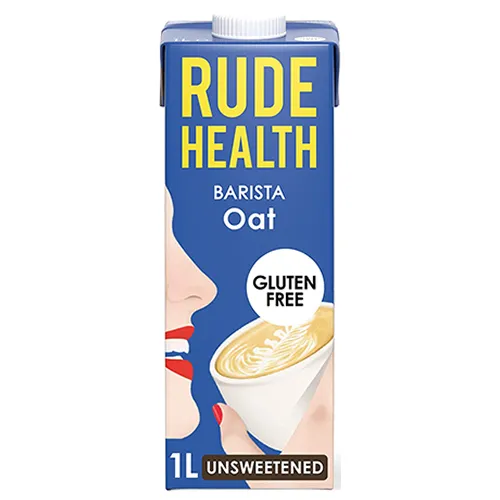 MILK OAT BARISTA DRINK RUDE HEALTH ( 1 LTR )