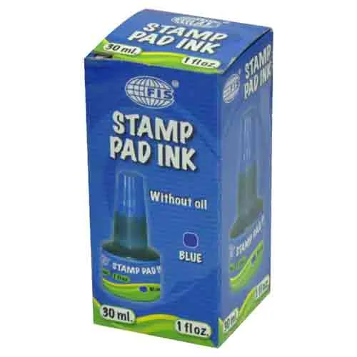 INK STAMP PAD BLUE FIS ( 30 ML )