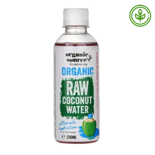 COCONUT WATER RAW ORGANIC SUN BLAST (250 ML)
