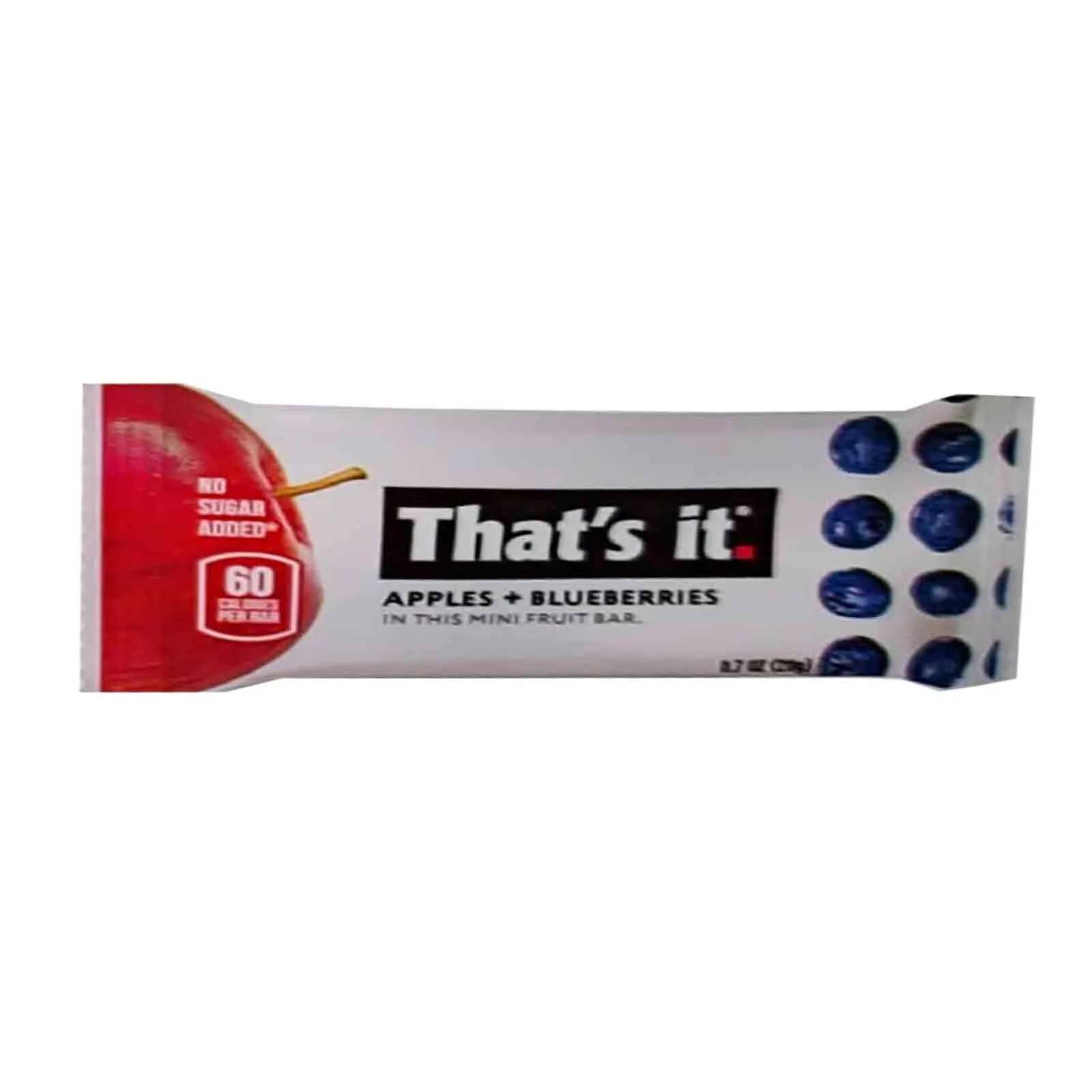 MINI FRUIT BAR APPLES + BLUEBERRIES THATS IT ( 20 gm )