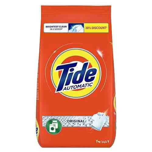 LAUNDRY WASHING POWDER AUTOMATIC ORIGINAL SCENT TIDE ( 7 KG )