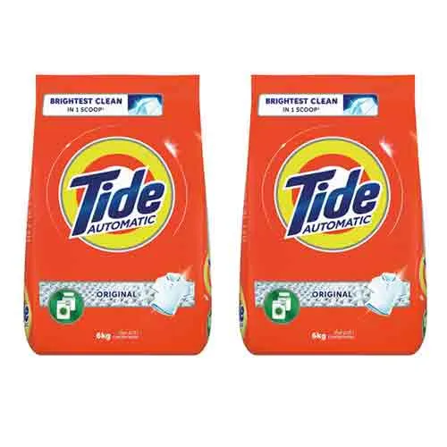 LAUNDRY DET POWDER AUTOMATIC ORIG SCENT TIDE (2 X 6 kg)