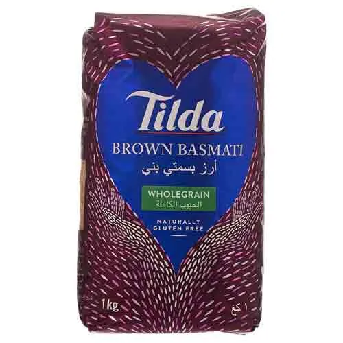 RICE BASMATI BROWN TILDA ( 1 kg )