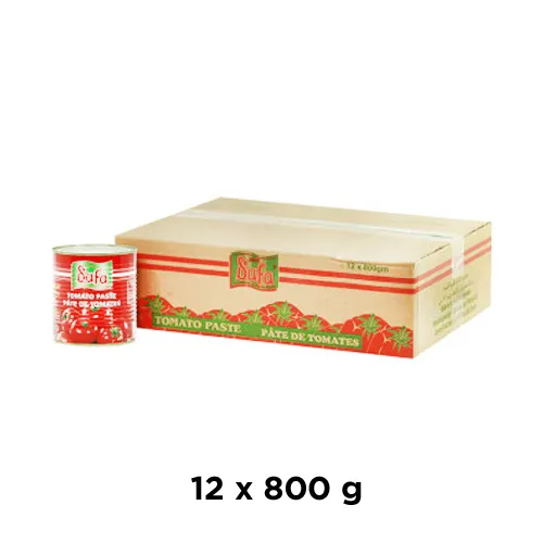 TOMATO PASTE SAFA ( 12 X 800 GM )