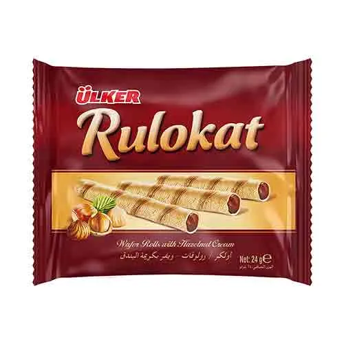 WAFER ROLLS RULOKAT ULKER ( 24 X 24 GM )