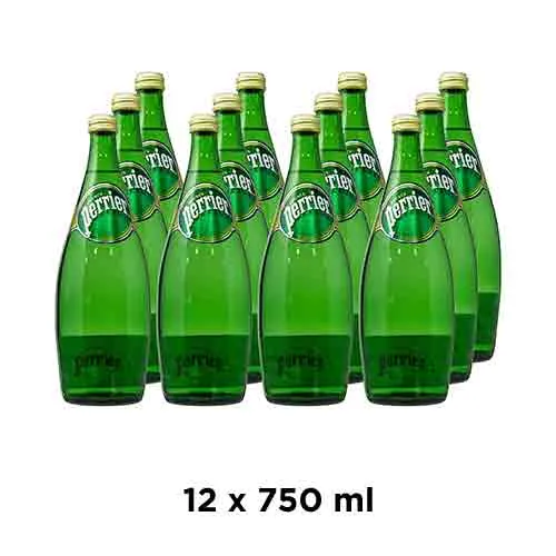 WATER SPARKLING PERRIER (12 x 750 ml)